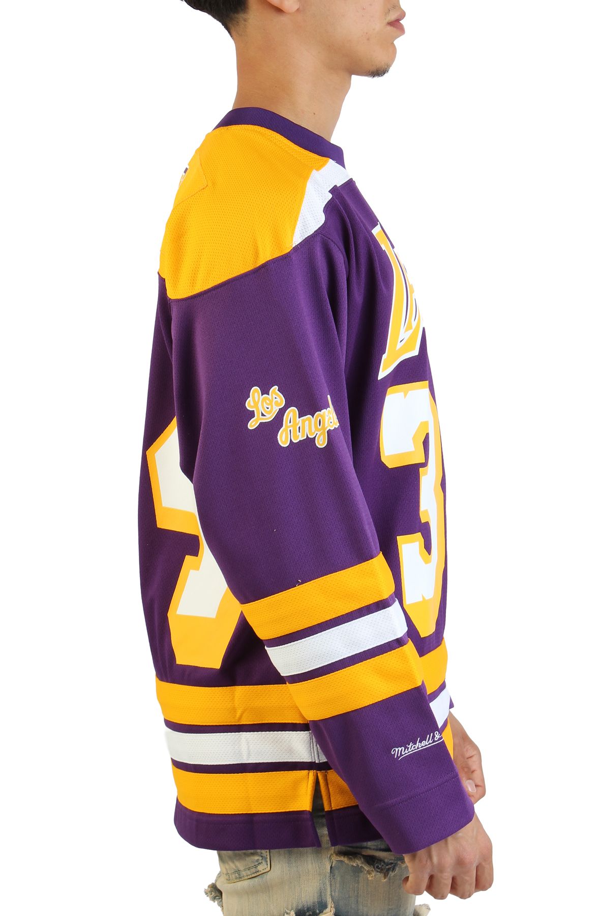 MITCHELL AND NESS NBA Los Angeles Lakers Maxxed Out Fashion Jersey