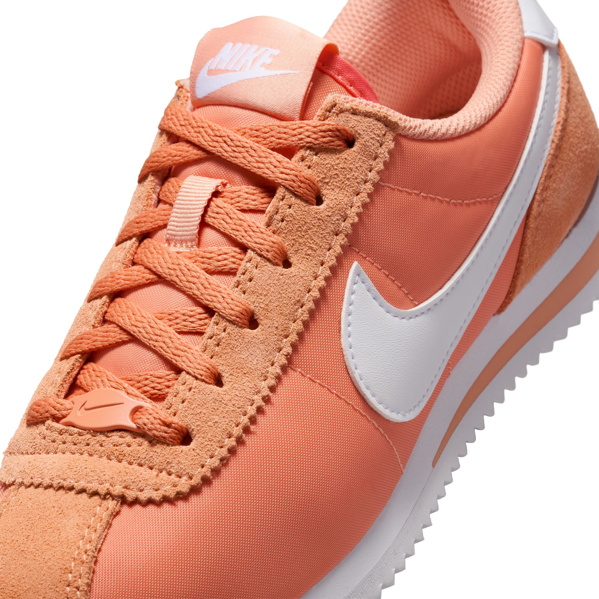 Nike Cortez Textile Apricot Agate WhiteSneakers 6Y Women 7.5‎ Nike Cortez TXT GS Apricot Agate White | Mercari main image 3