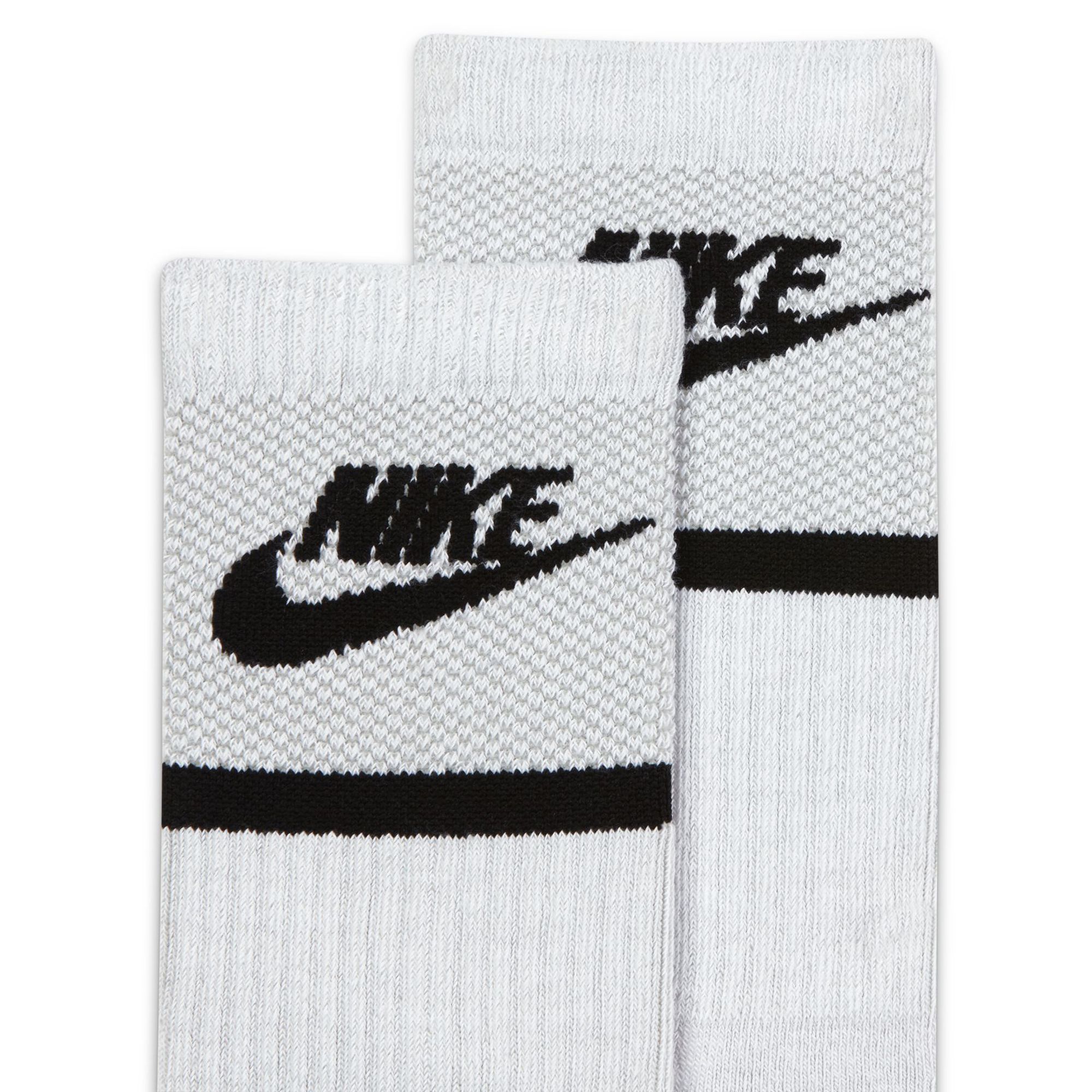 NIKE Kids' Everyday Cushioned Crew Socks (3 Pairs) DA2401 905 - Shiekh