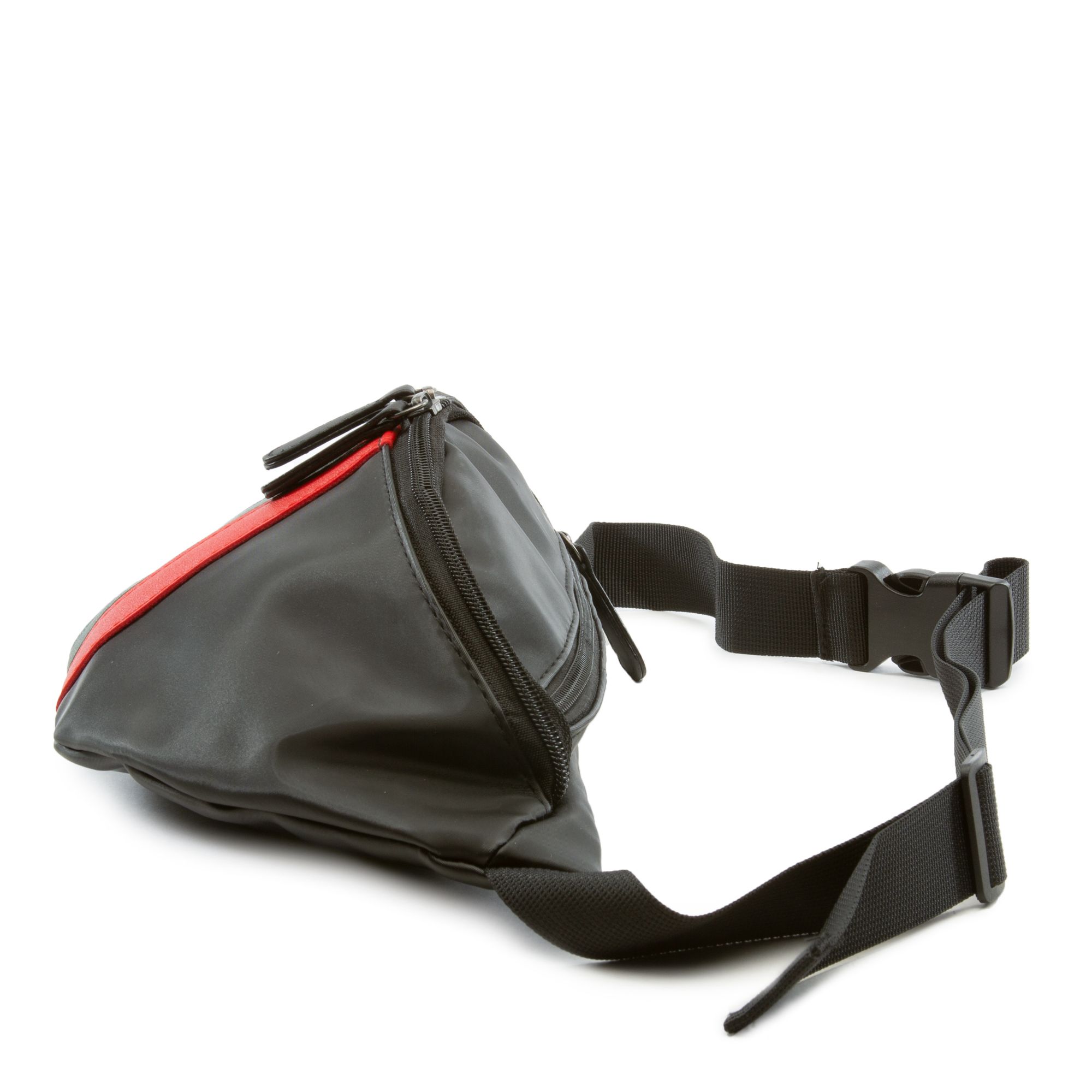 H&D ACCESSORIES, INC Zipper Fanny Pack PB7031BK Shiekh