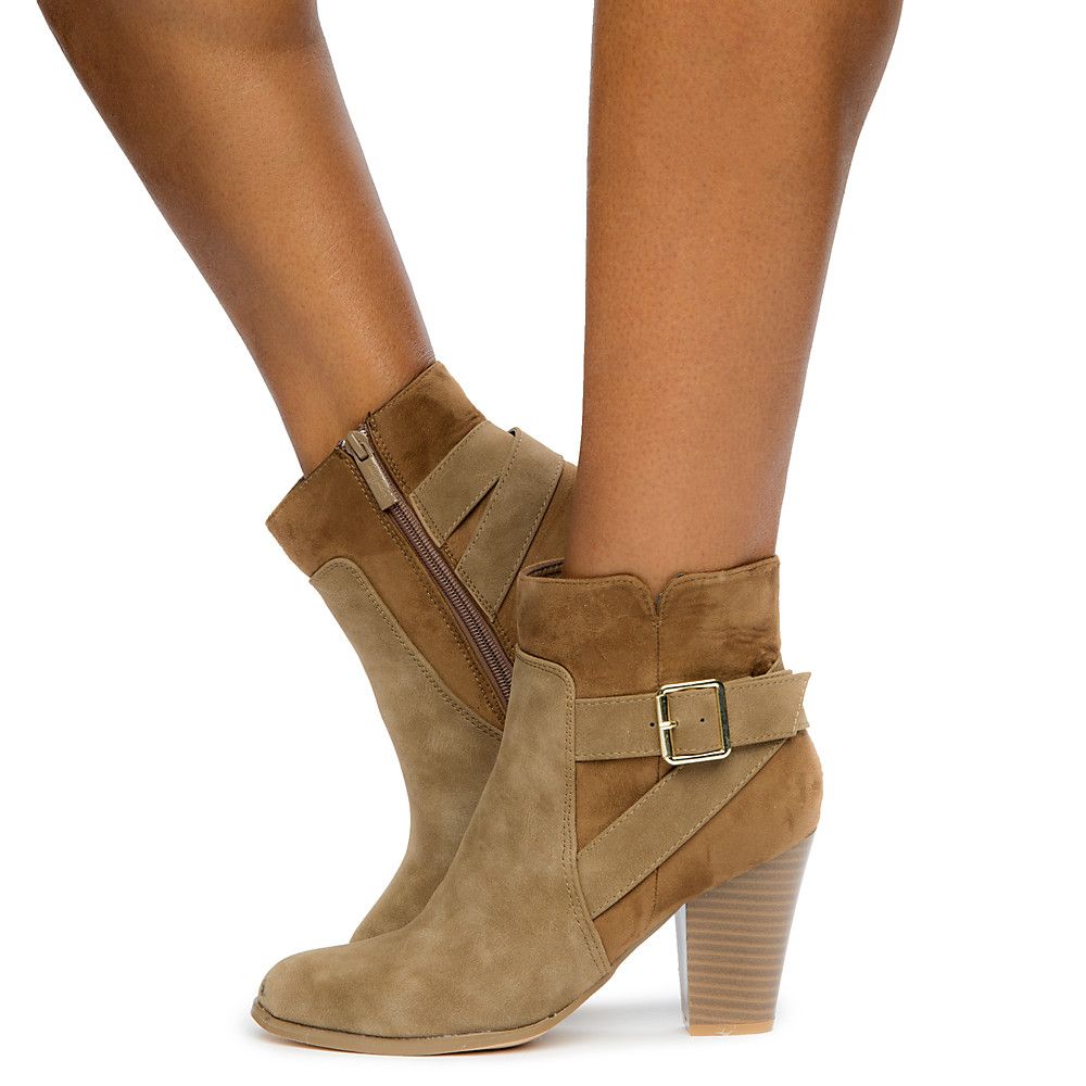 Elegant Women S Malena 1 Ankle Bootie Malena 1 Taupe Shiekh