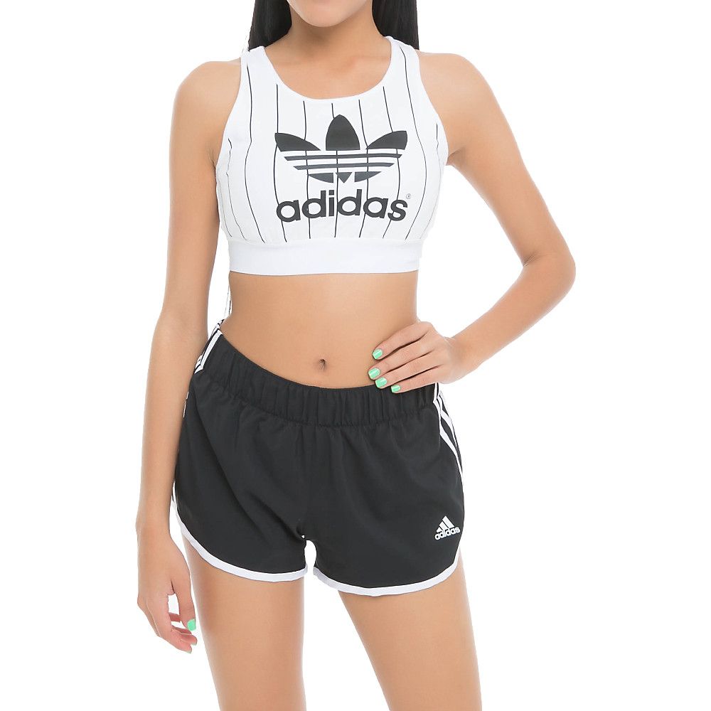 adidas trefoil bra