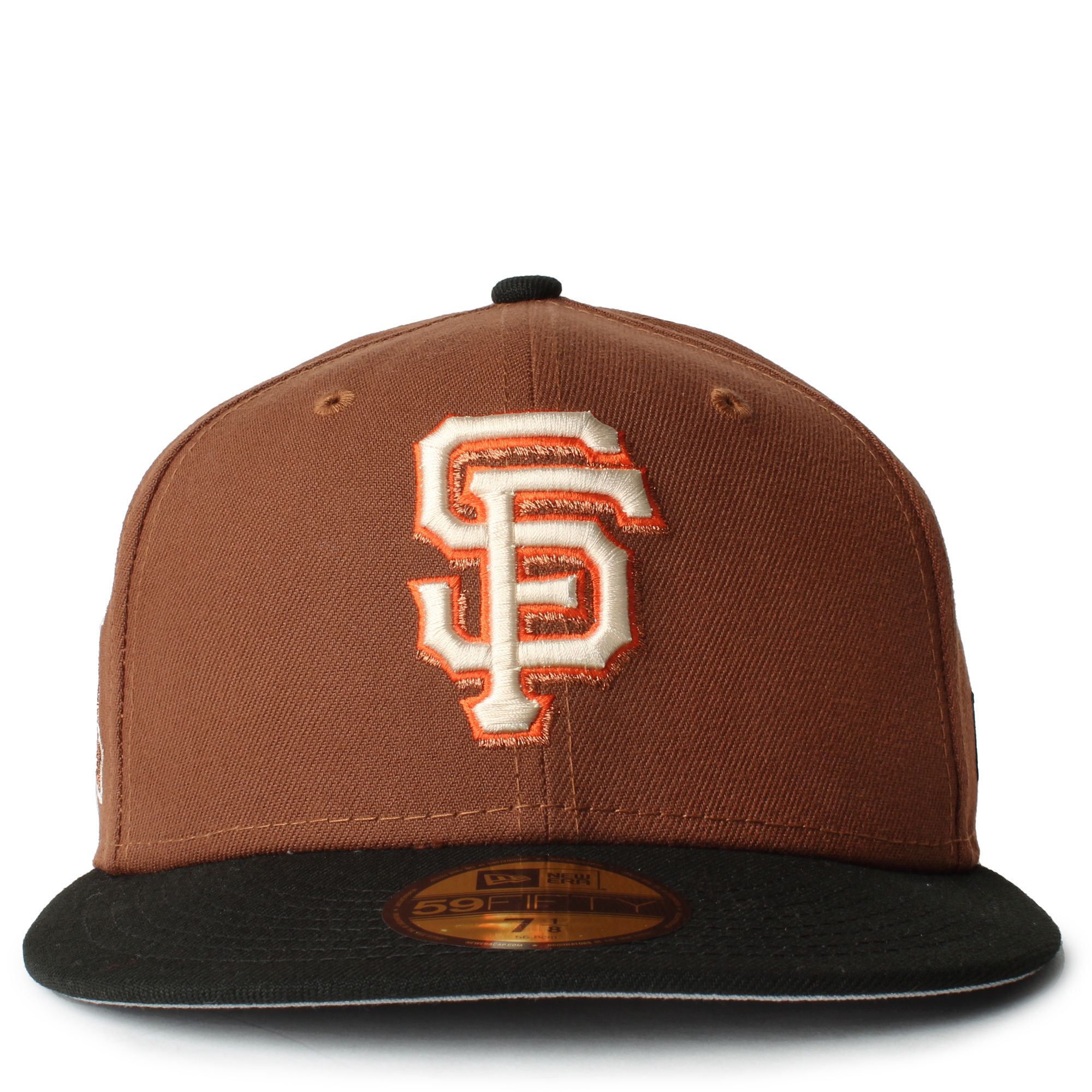 New Era 59FIFTY San Francisco Giants Harvest Brown Black Fitted Hat