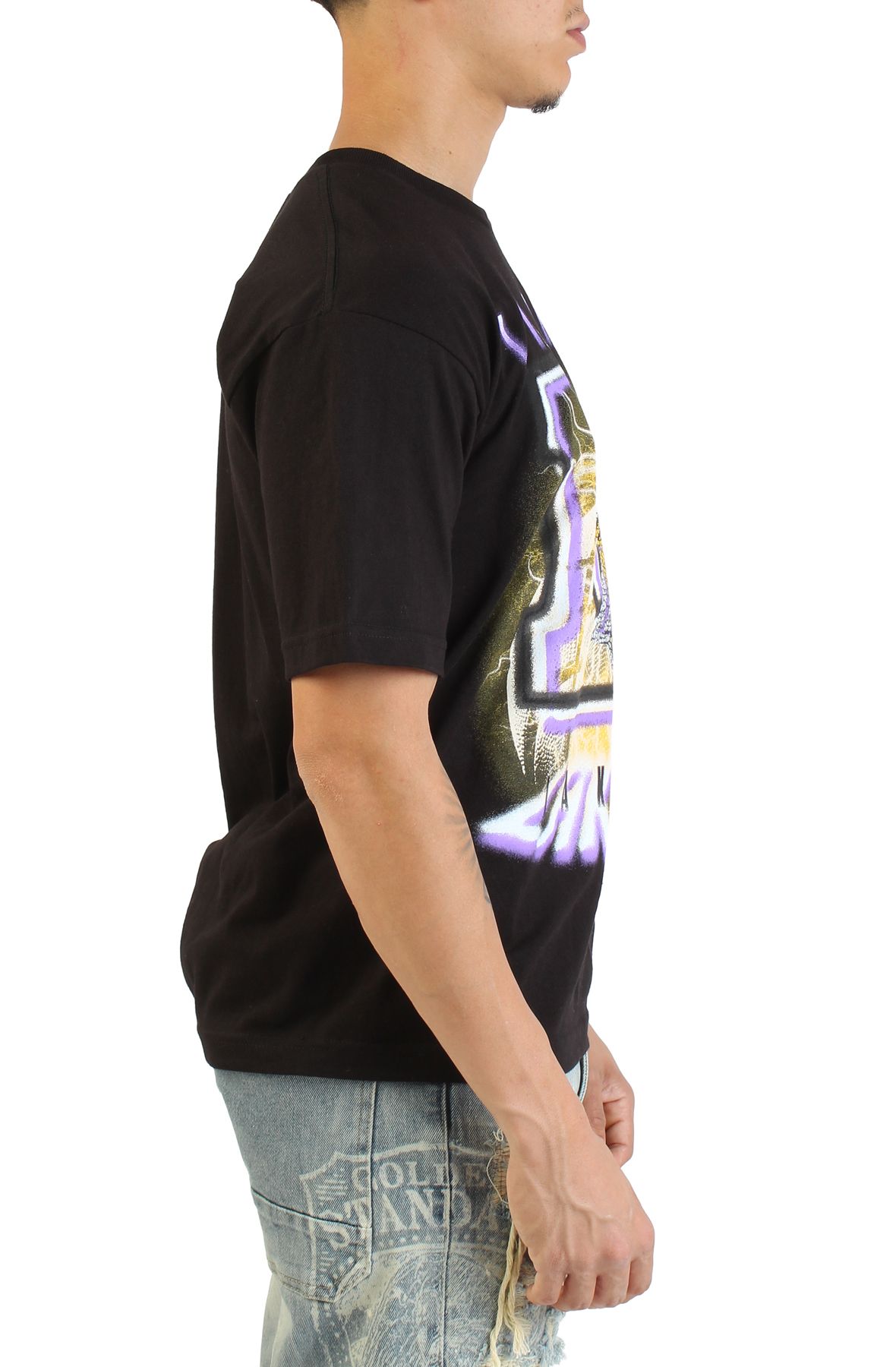 MITCHELL AND NESS NBA Los Angeles Lakers Static T-Shirt TP12375