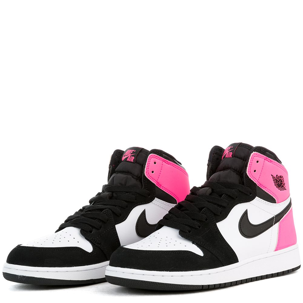 {{Jordan}} BLACK/BLACKHYPER PINKWHITE AIR JORDAN 1