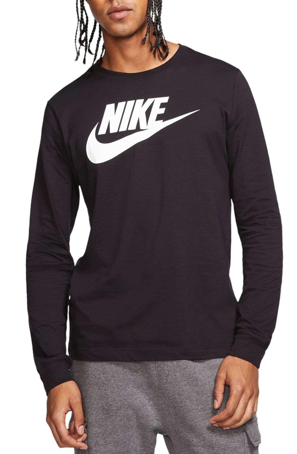 NIKE Sportswear Long-Sleeve T-Shirt CI6291 010 - Shiekh