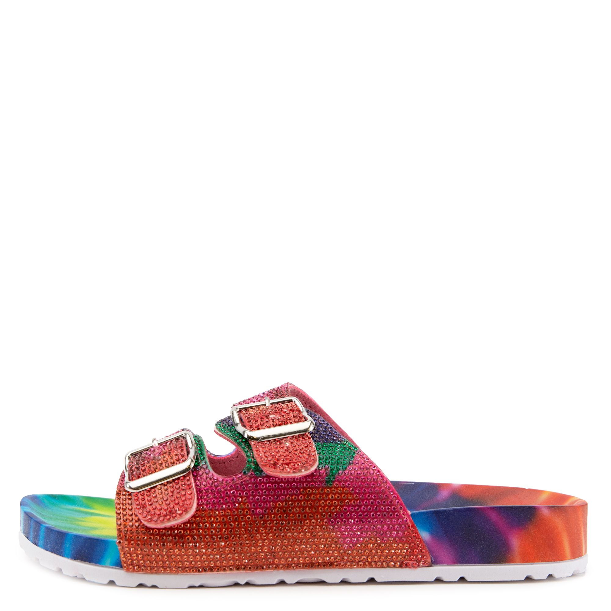 LILIANA Jojoa-1 Double Band Sandals JOJOA-1-RAINB - Shiekh