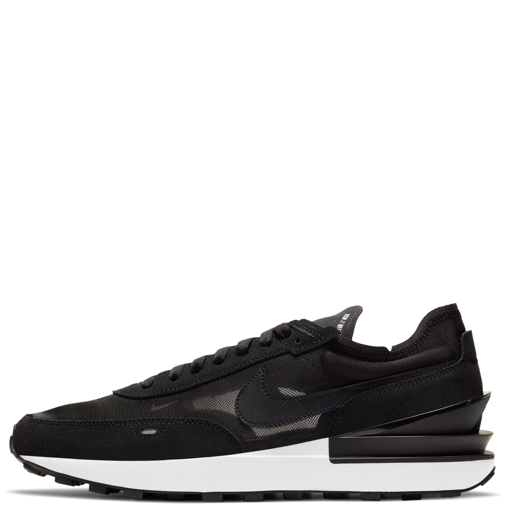 Nike Mens Waffle One Running Shoes DA7995-001 Men\'s Black/Black-White Size 14‎ Nike WAFFLE ONE  main image 4