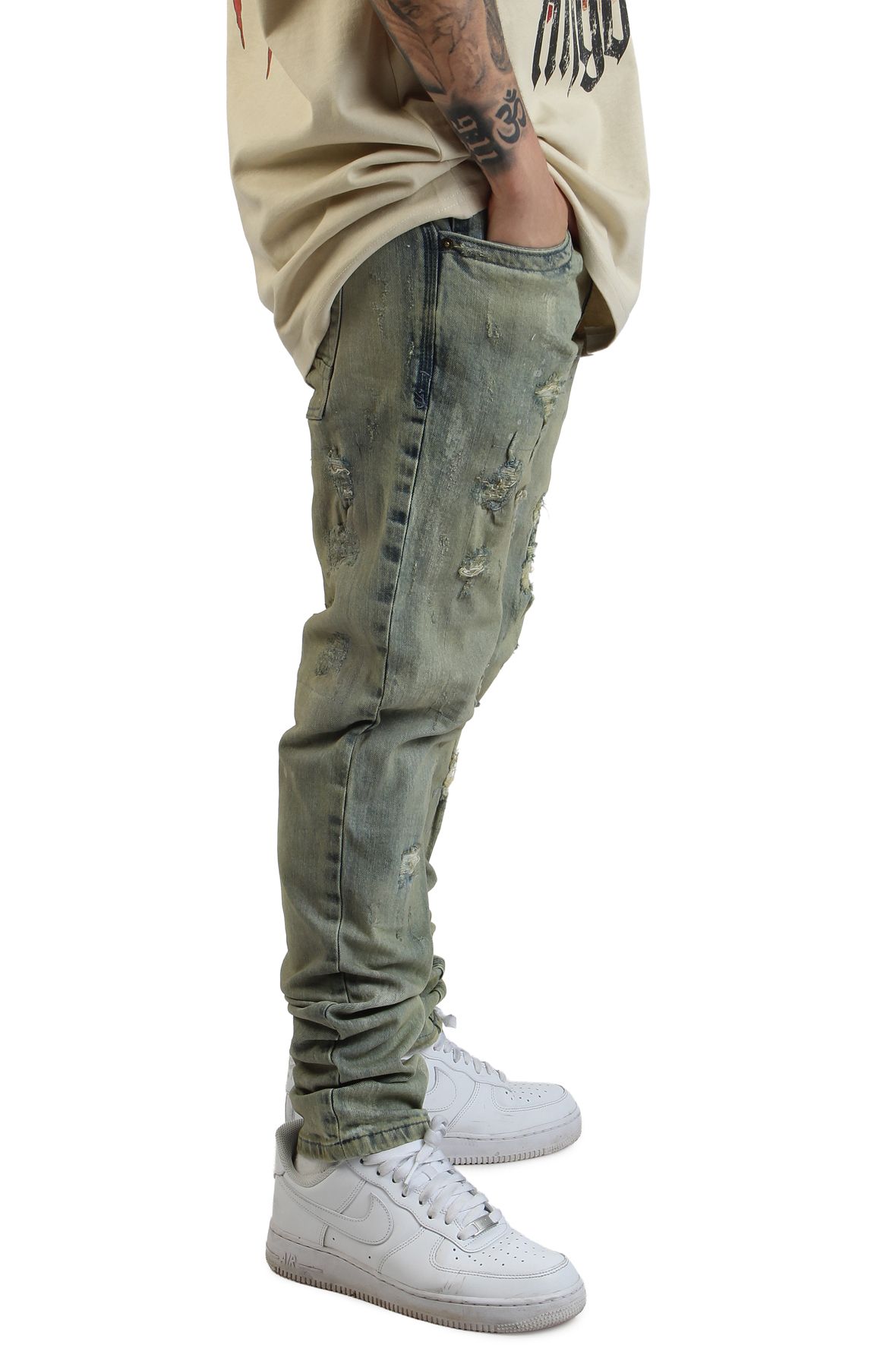 FBRK Yaharisa Slim Jean 231123-01-BL - Shiekh