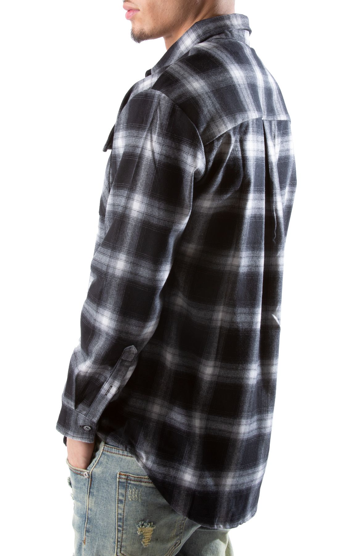 NOKWAL Premium Quality Flannel 202104NPSBW - Shiekh