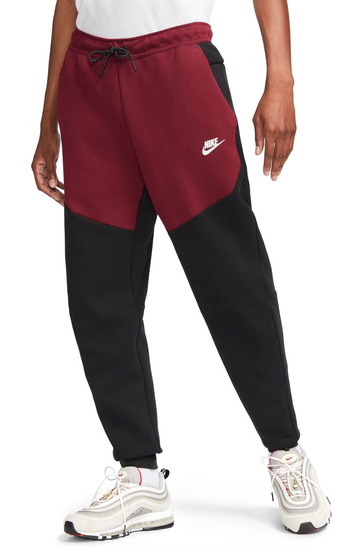  Nike Men's Sportswear Phantom/Black Tech Fleece Jogger (CU4495  030) - L : Clothing, Shoes & Jewelry