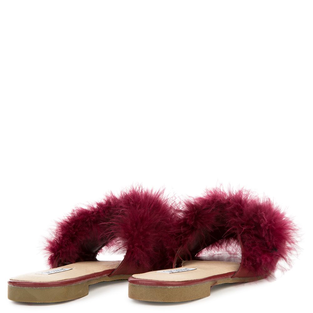 burgundy sandals amazon