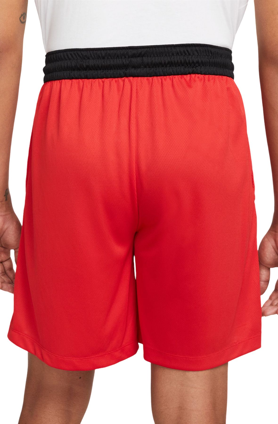 Nike Dri-Fit HBR Mesh Basketball Shorts Mens Shorts Red DH6763-657 – Shoe  Palace