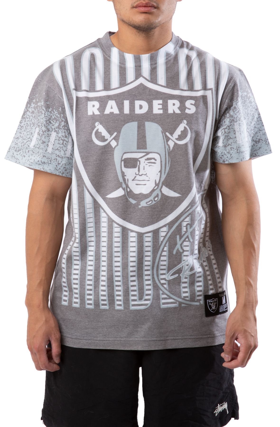 LAS VEGAS RAIDERS JUMBOTRON TEE SSTEAJ20003-ORABLCK