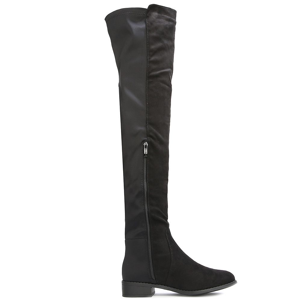 TWIN TIGER Precise-01K Thigh High Boot PRECISE-01OK/BLACK