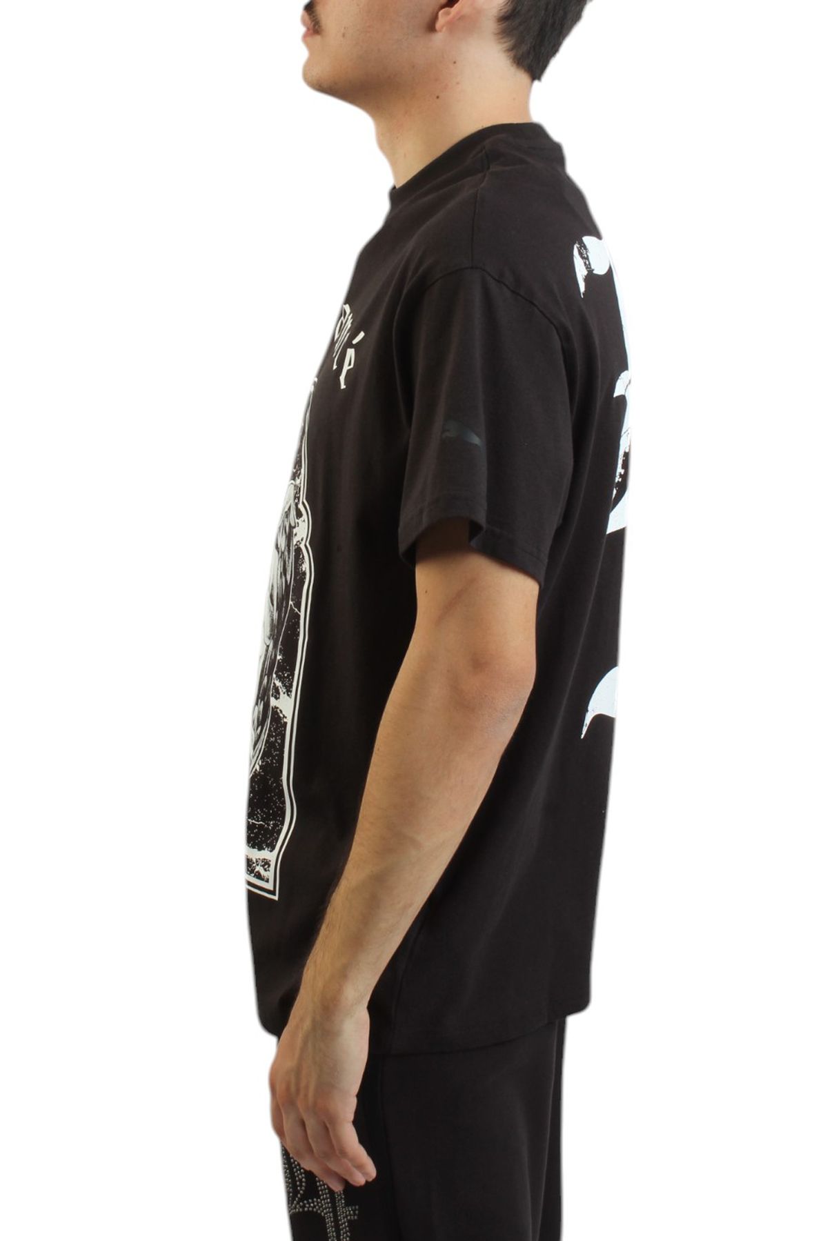PUMA HOOPS X LAFRANCE WRITTEN IN CHROME LOGO T-SHIRT 63077801 - Shiekh