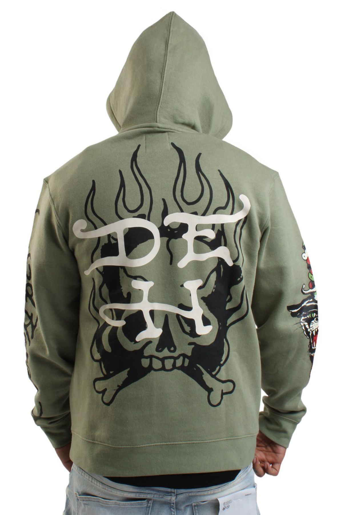 ED HARDY LKS Skull Hoodie EHM1300-57 - Shiekh