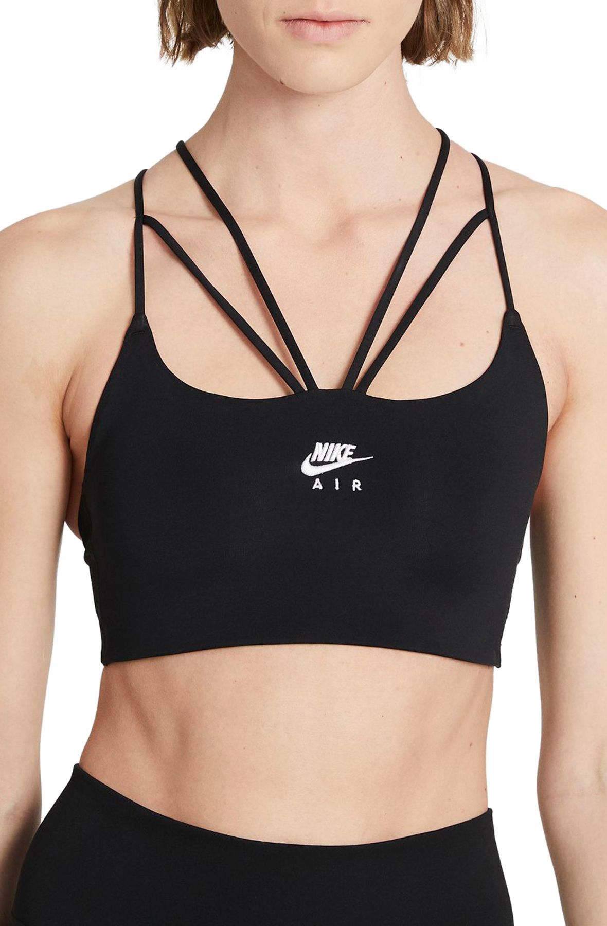 Nike, Dri-FIT Indy Sports Bra - Black/White