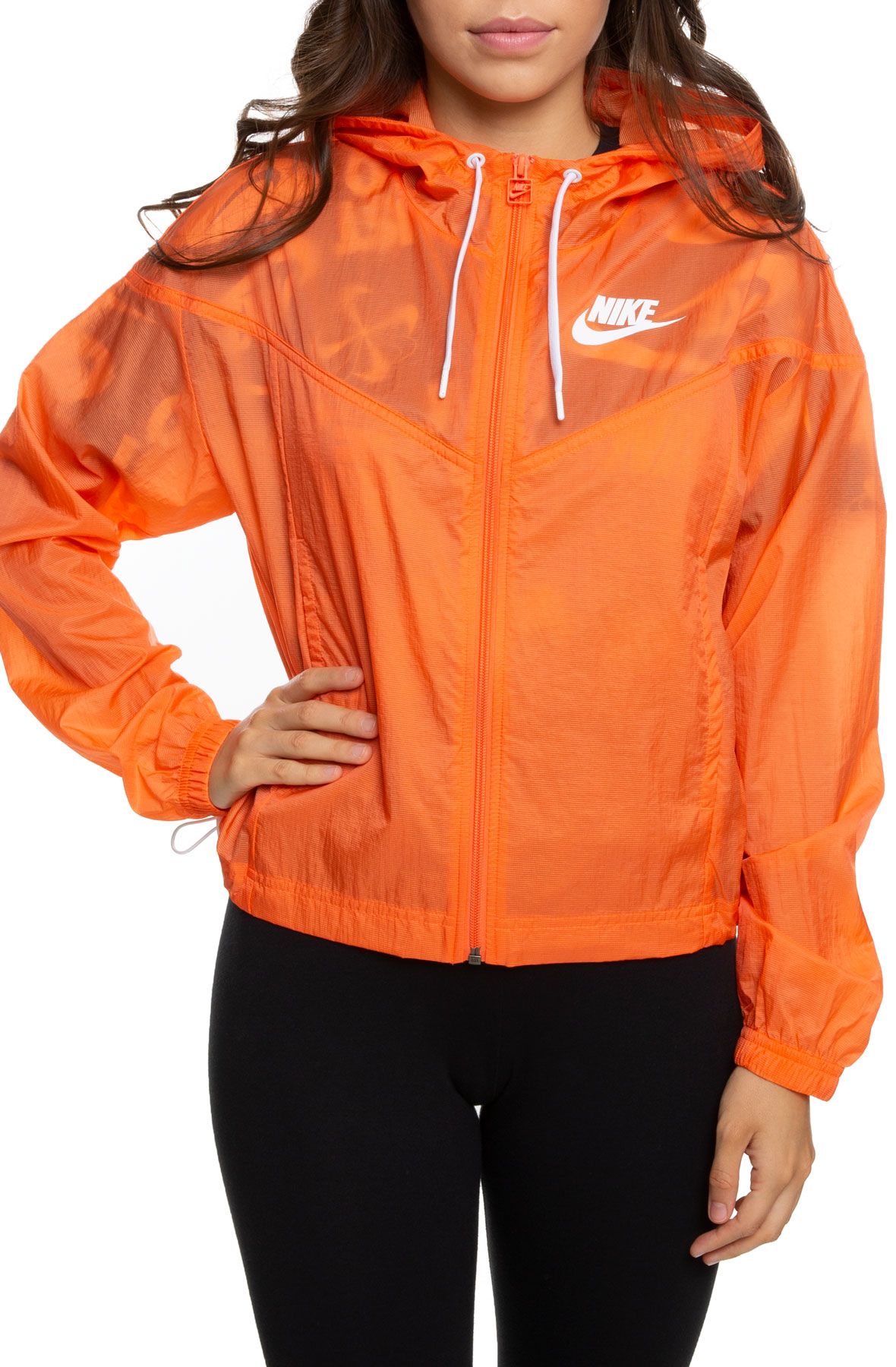 womens orange nike jacket