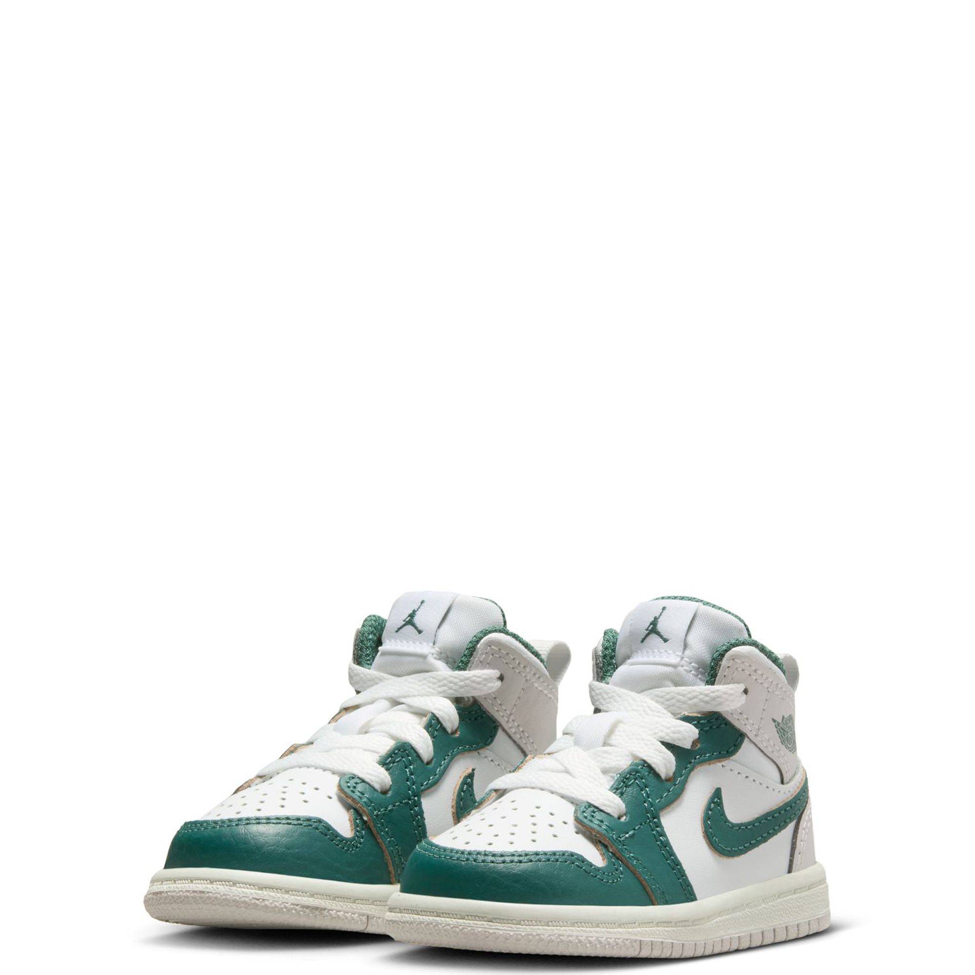 Air Jordan 1 Mid-Top Baby / Toddlers retailer Sneakers White/Green Size 7