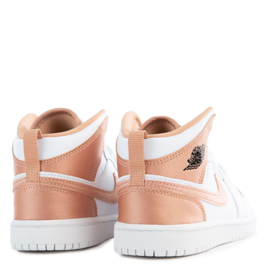 air jordan 1 white and rose gold
