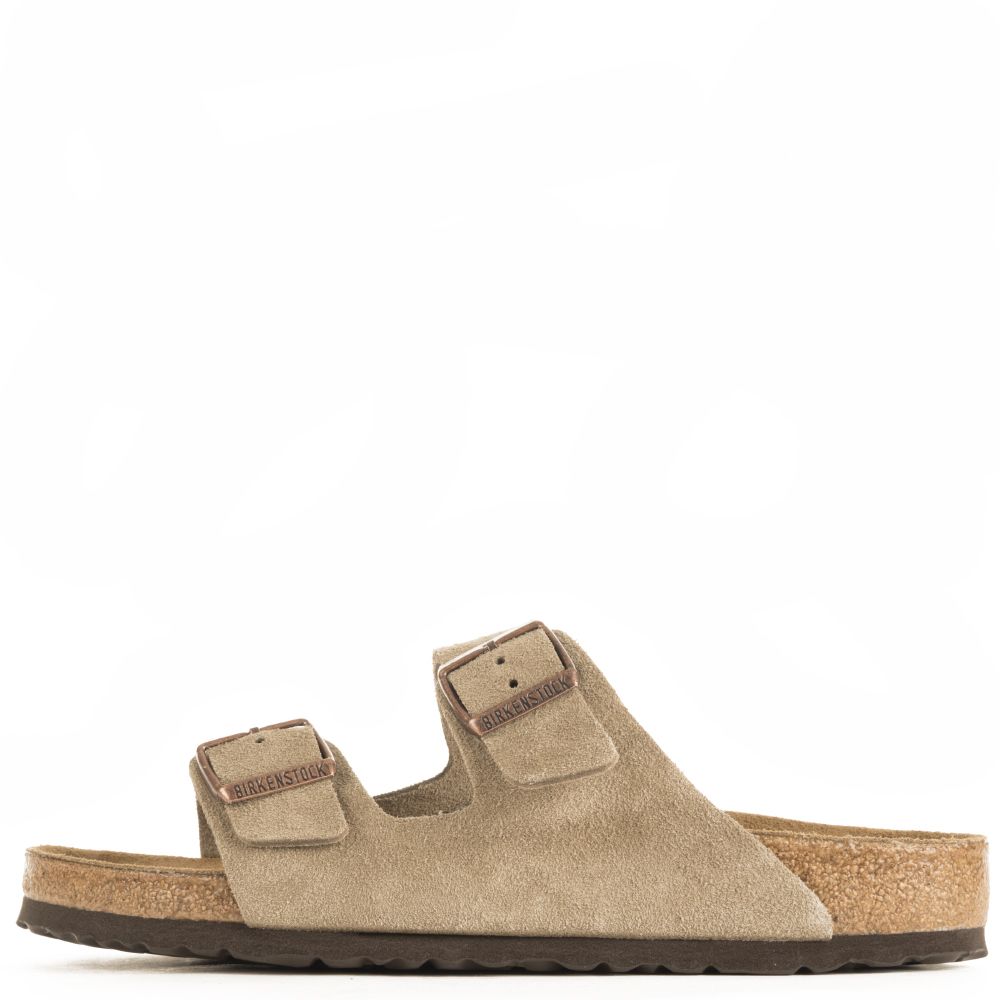 arizona taupe suede women's