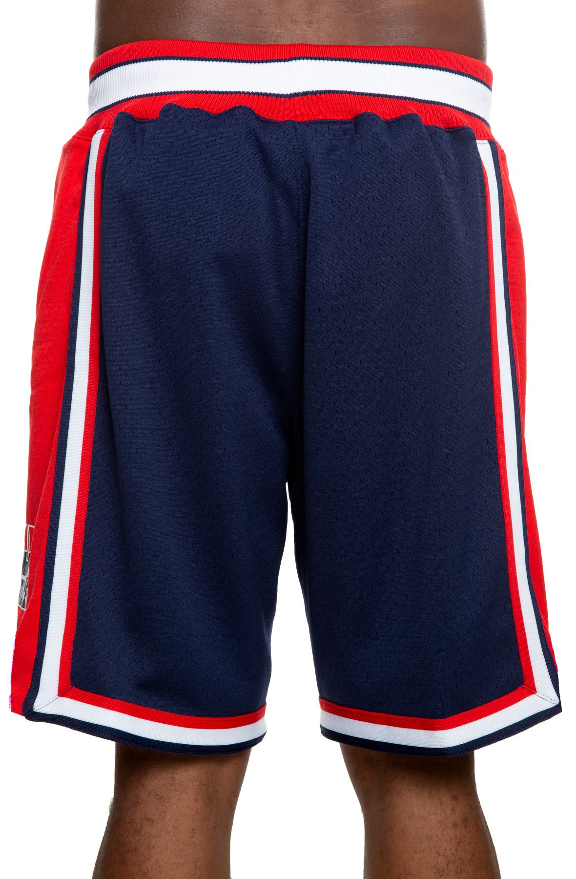 MITCHELL AND NESS Team USA Authentic Shorts ASHRCP18002-USANAVY92 - Shiekh