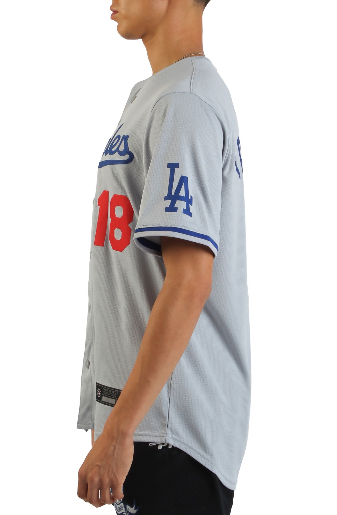 Nike Dodgers ユニフォーム YAMAMOTO 18 FANATICS Nike Los Angeles Dodgers Yamamoto #18 Limited