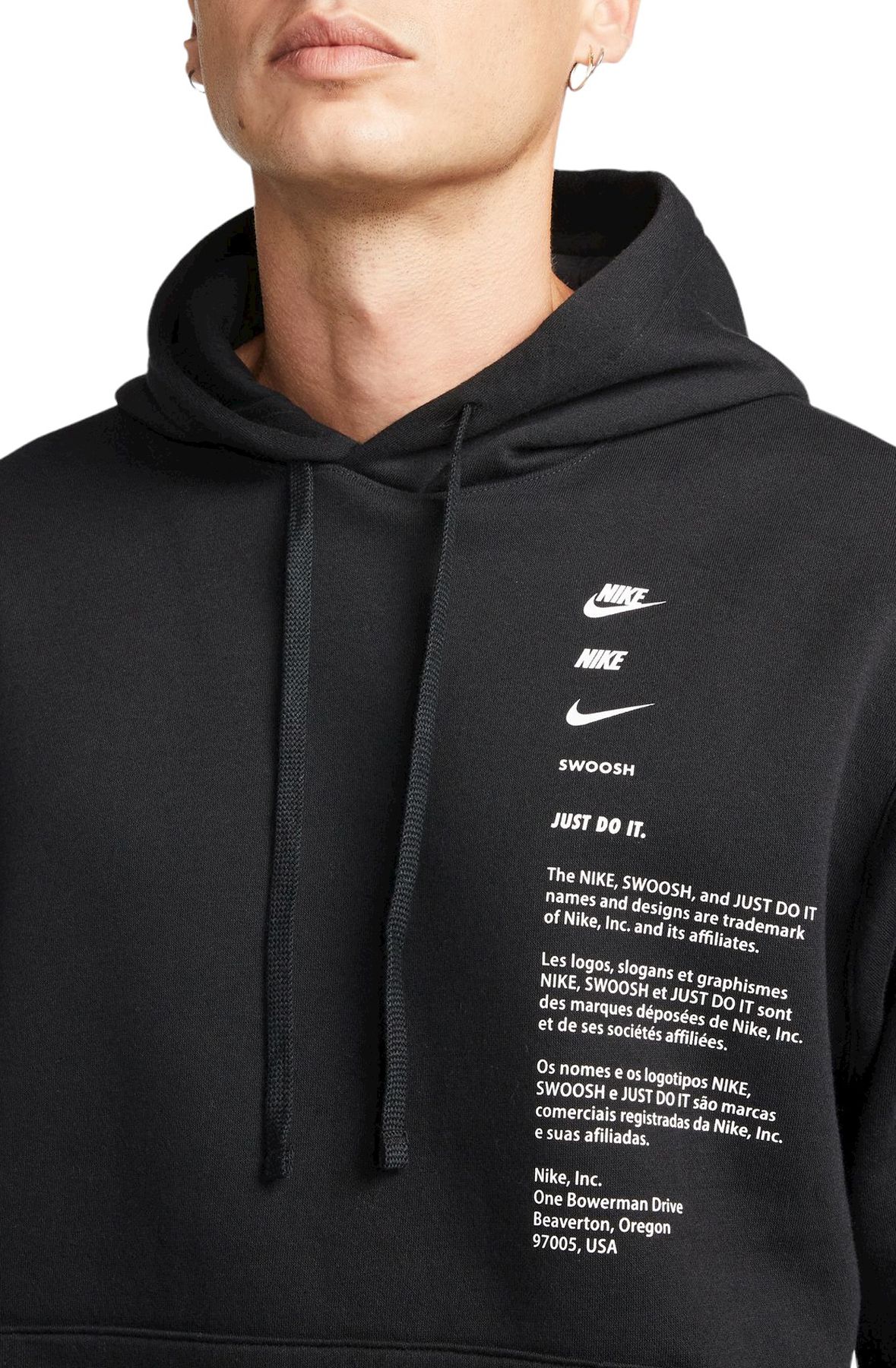 nike two tick hoodie