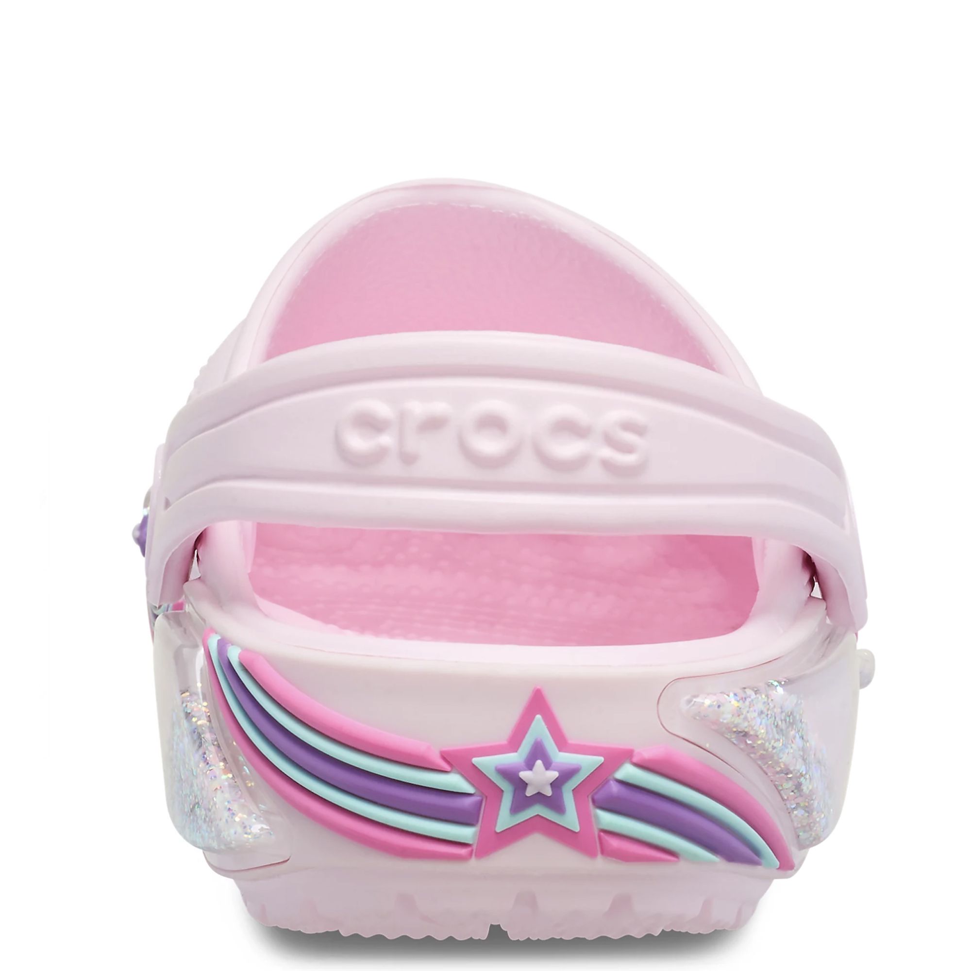CROCS Toddler Classic Star Sparkle Shaker Clogs 211620-6ZW - Shiekh
