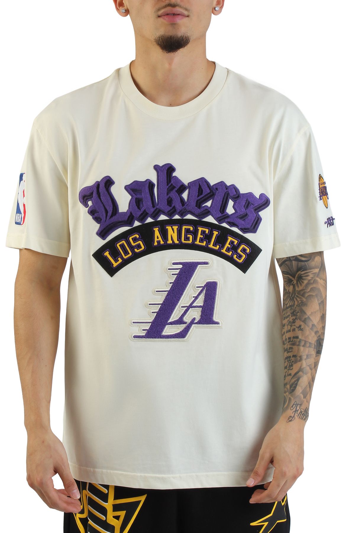 PRO STANDARD NBA Los Angeles Lakers T-Shirt BLL1516377-EGG - Shiekh
