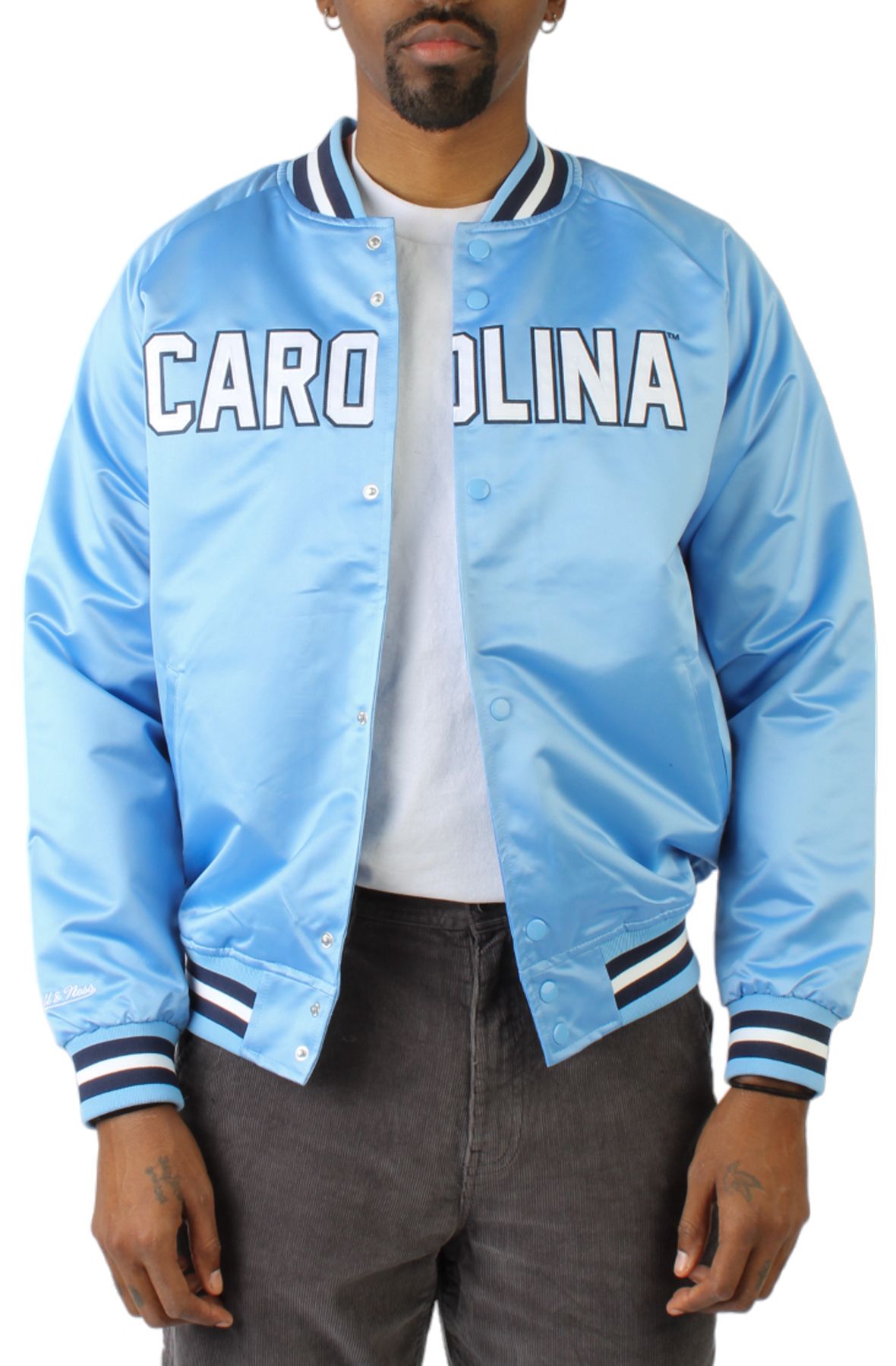 NORTH CAROLINA LIGHTWEIGHT SATIN JACKET OJBF3397-UNCYYPPPLTBL