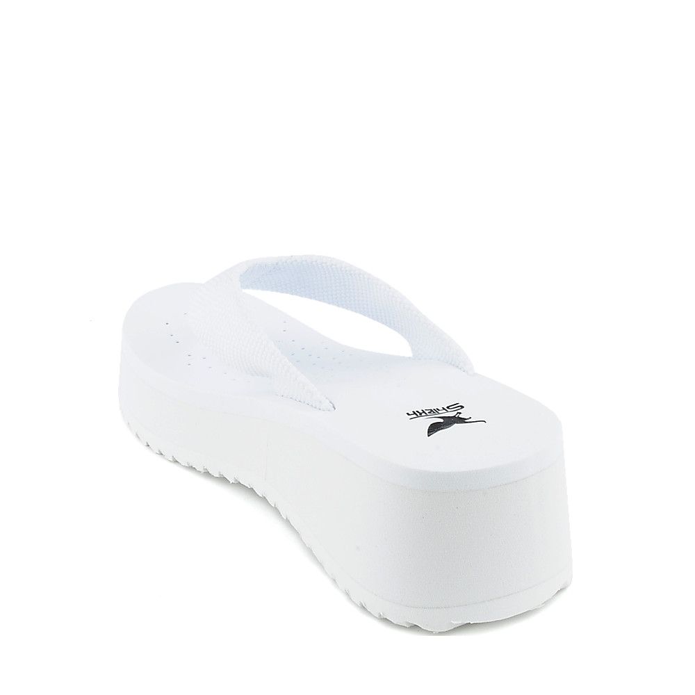 SHIEKH Women's Platform Thong Sandal AKAS FD AKAS WHT Shiekh