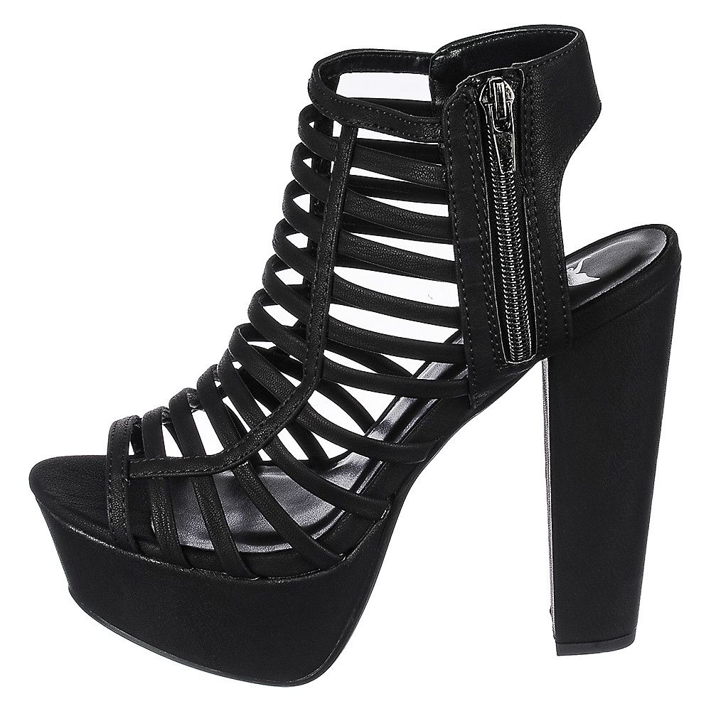 Women s Melrose S High Heel Platform Sandal Black Women s Melrose S High Heel Platform Sandal Black