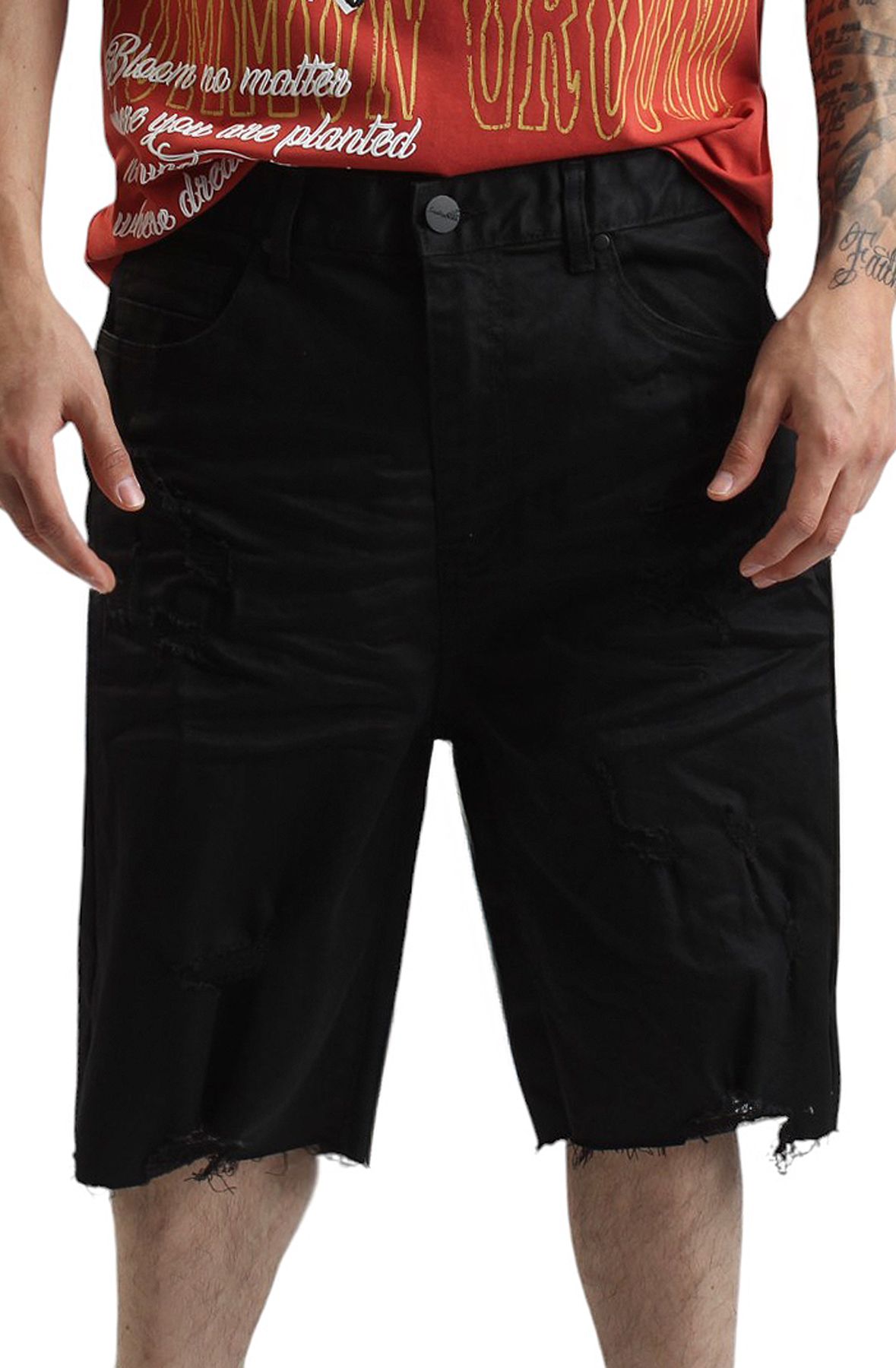 パンツ SHISHIKUI Short jean / BLACK CLASSIC DENIM / BLACK – SHISHIKUI