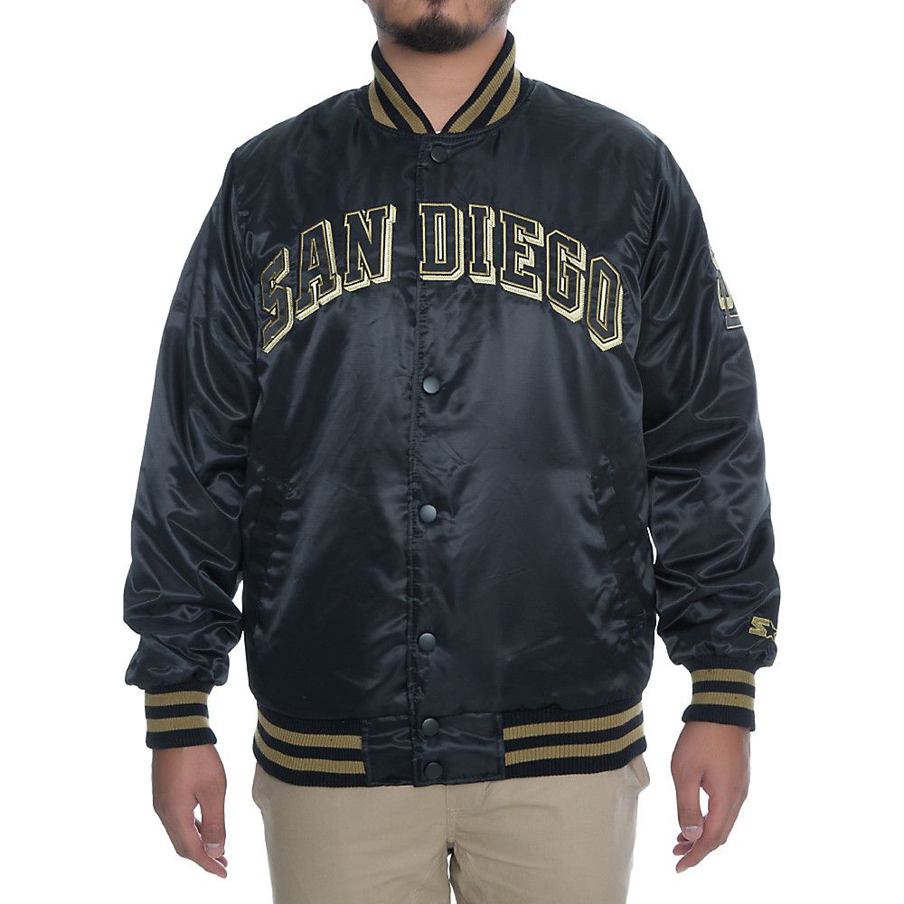 STARTER BLACK LABEL Men's San Diego Padres Jacket LA670089
