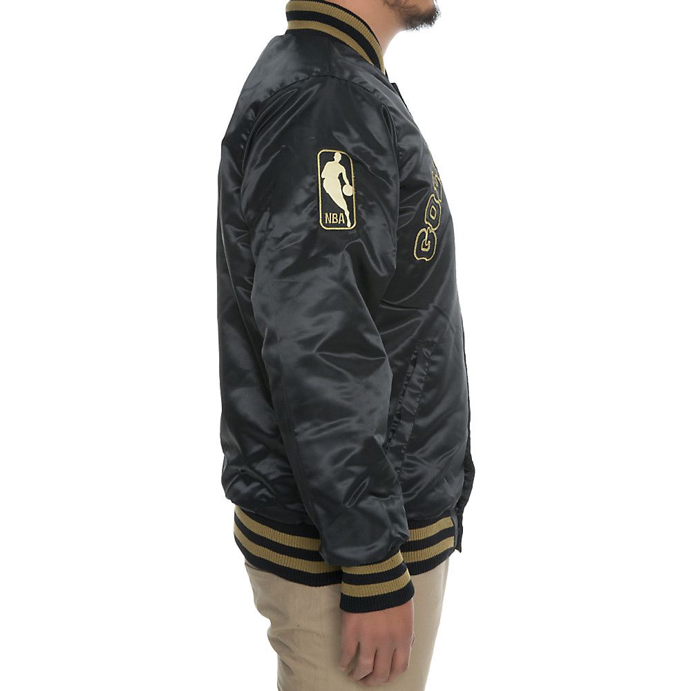 STARTER BLACK LABEL Men's Golden State Warriors Jacket STARTER BLACK LABEL Men's Golden State Warriors Jacket