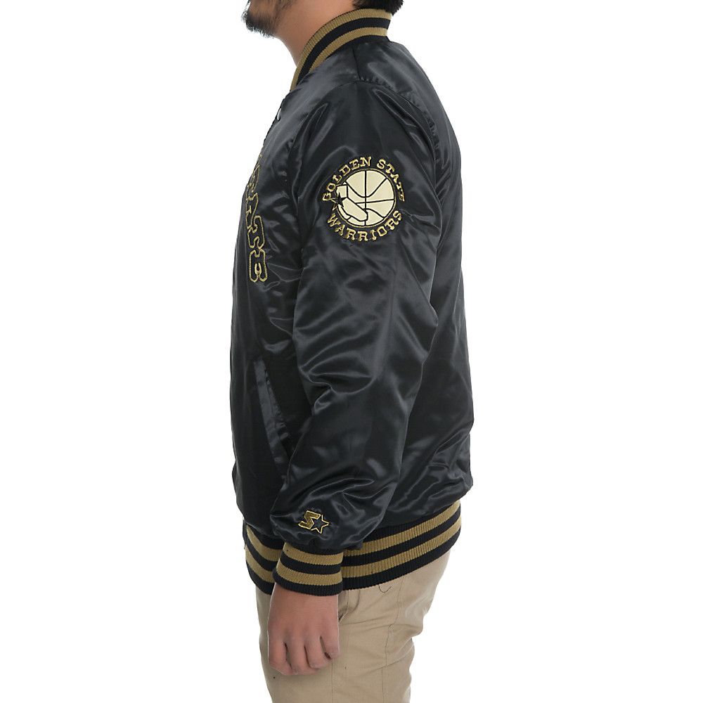 GOLDEN LOBBY ジャケット NFL Starter Satin Twill Snap Front Jacket on QVC - YouTube