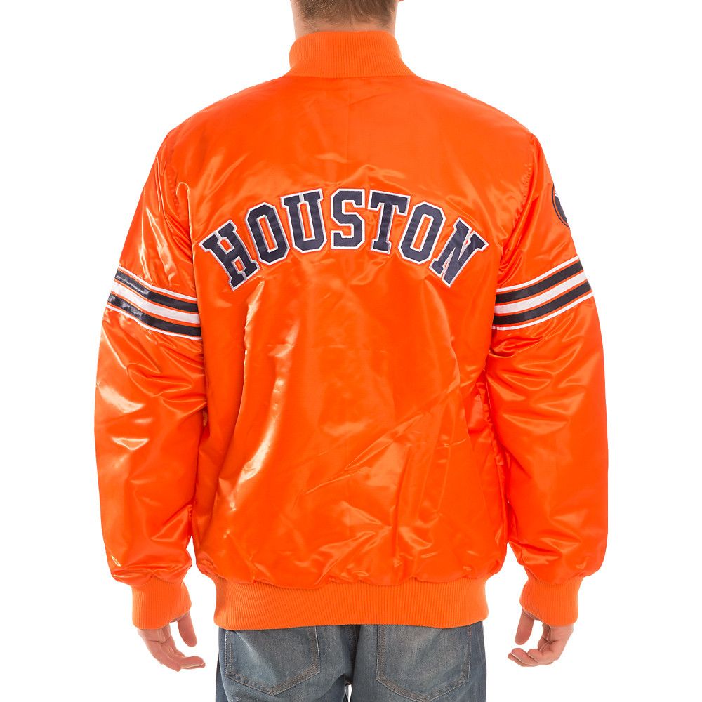 STARTER BLACK LABEL Men's Houston Astros Jacket LA650088 ORA - Shiekh