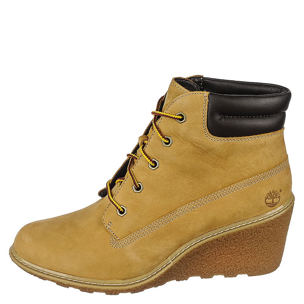 womens tan wedge boots