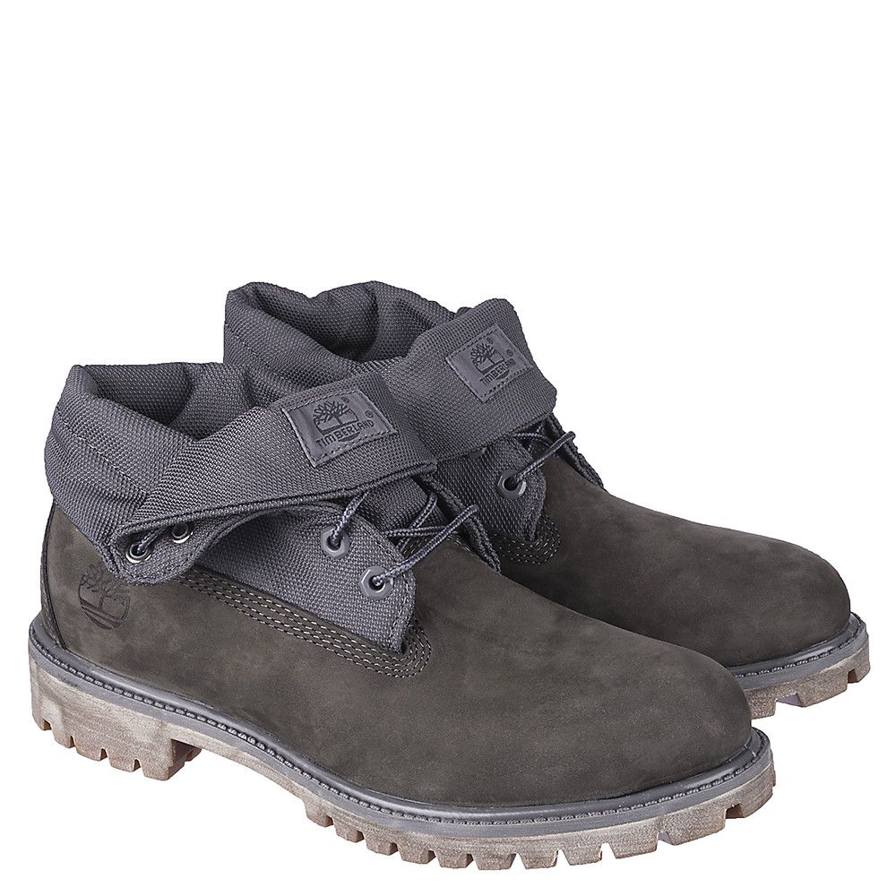 gray casual boots