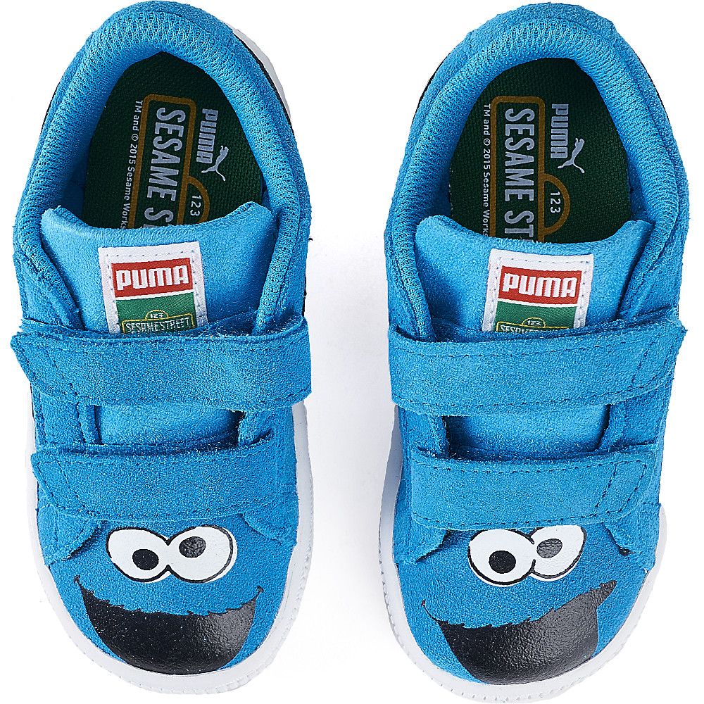 INFANTS SUEDE SESAME STREET VELCO SNEAKERS 36082801