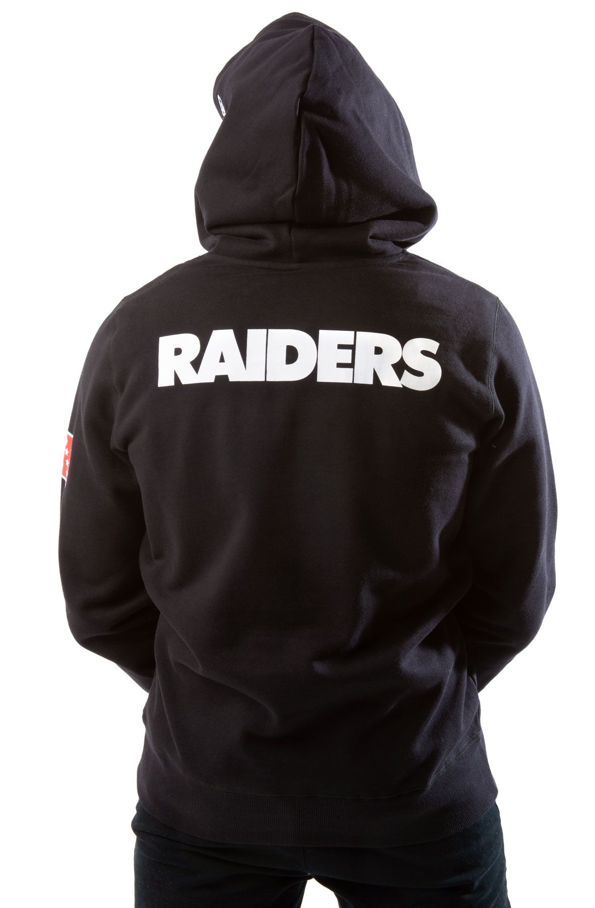 NEW ERA CAPS Las Vegas Raiders Fleece Hoodie NE96147M-BK-LASRAI