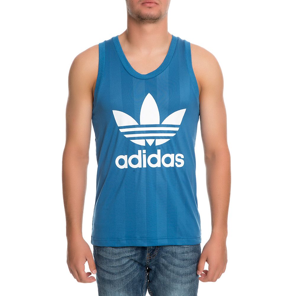 adidas trefoil tank top mens
