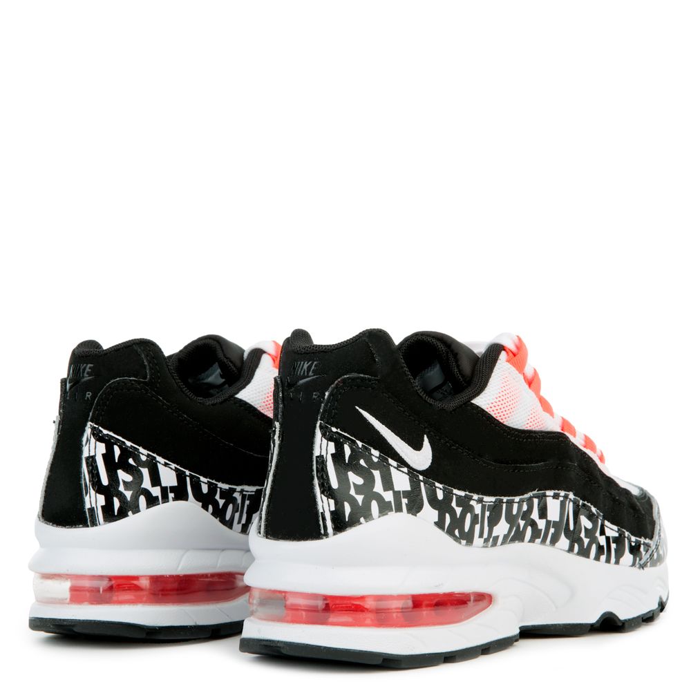nike 95 just do it white