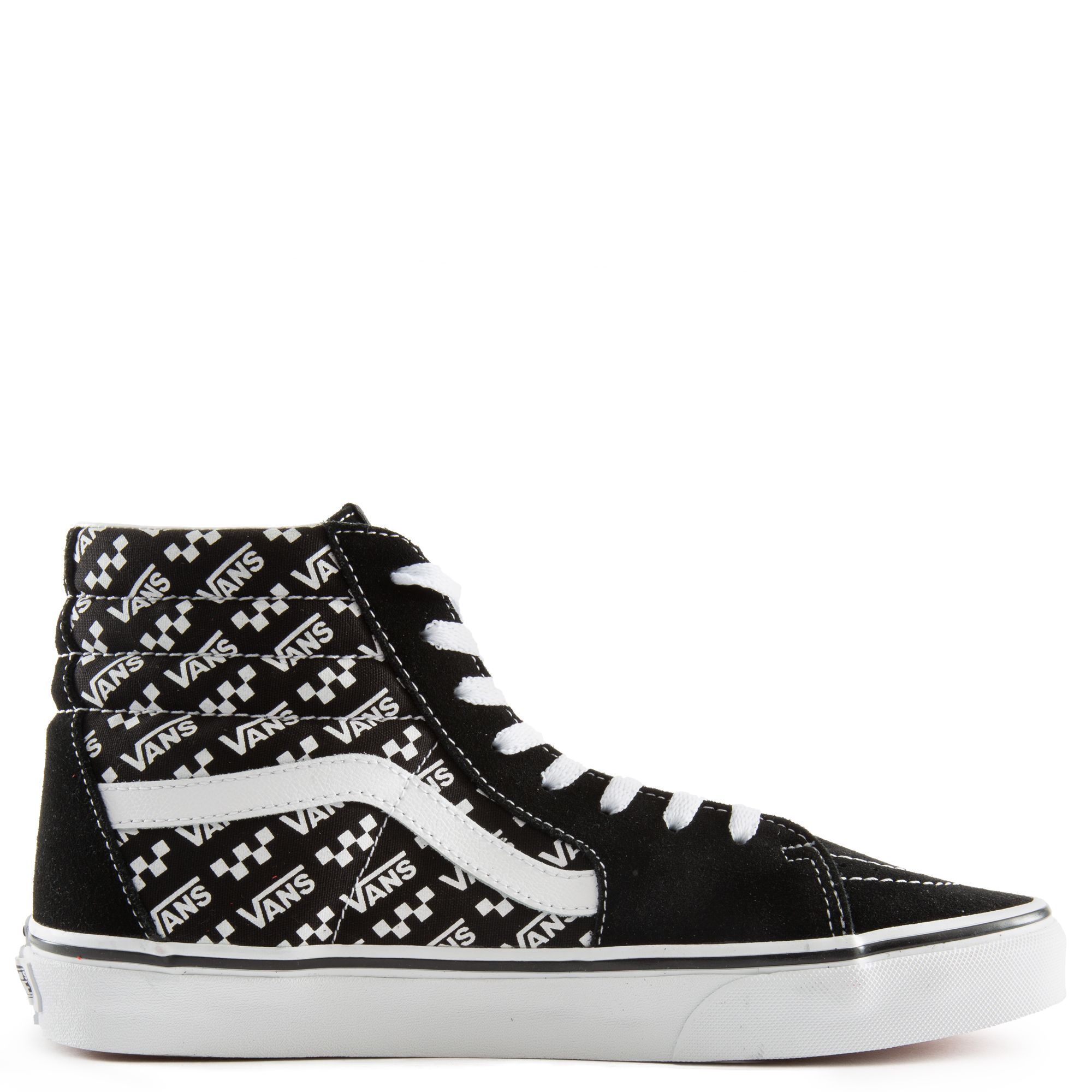 Vans sk8 hi on sale logo