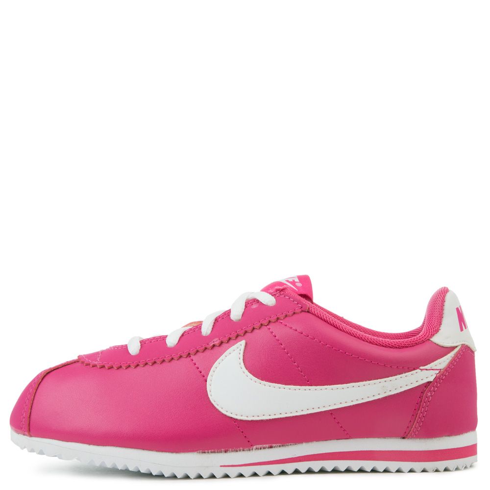 Nike Cortez size 6 Youth / 5.5 Womens White/Pink Shoes 315931-161