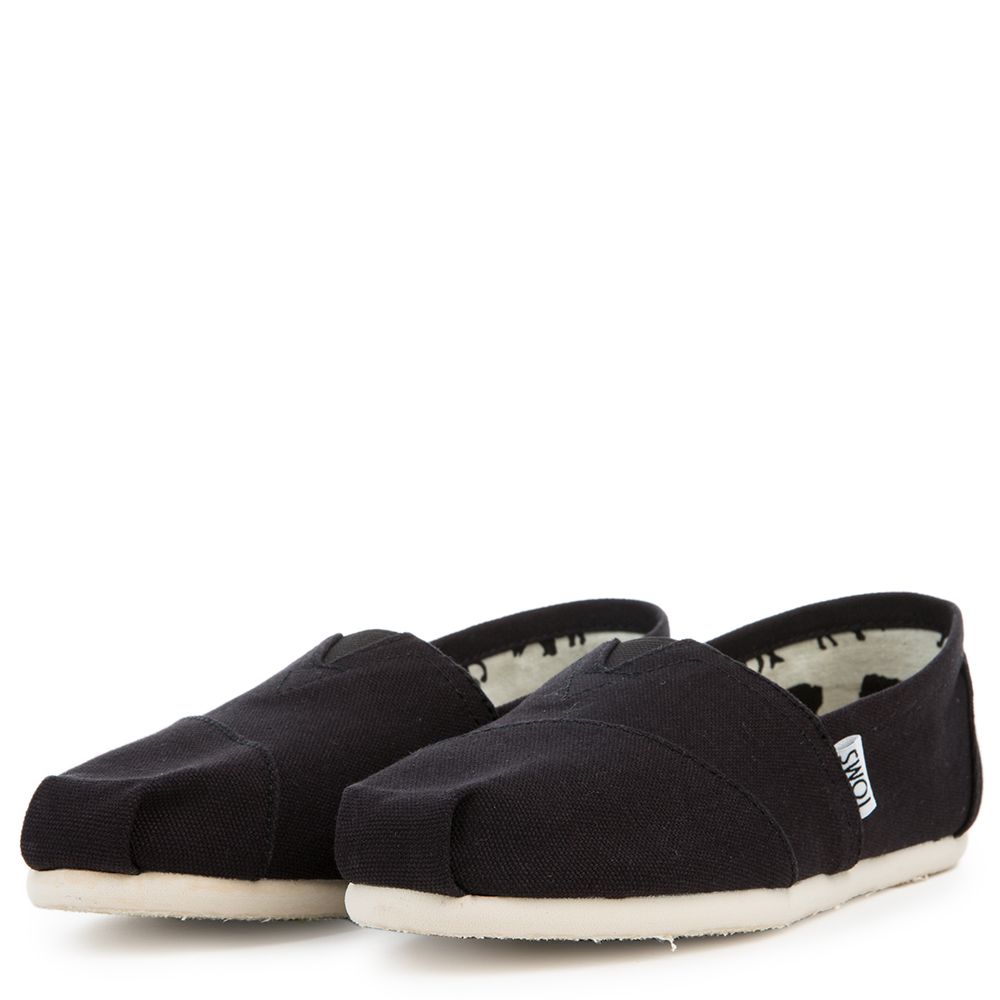 TOMS Toms Classic Canvas Flats 001001B07 BLK - Shiekh