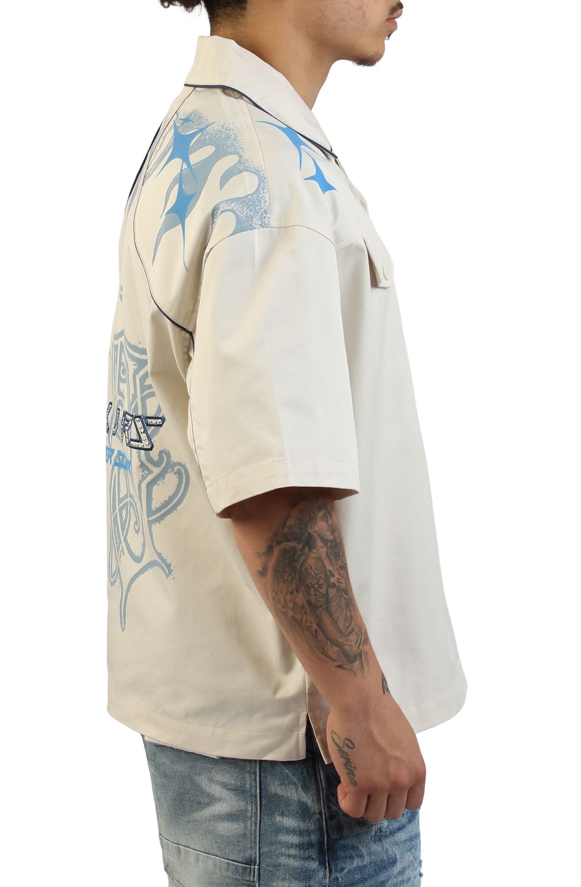 SMOKE RISE Starfire Western Shirt WH26S490SK-CARO - Shiekh