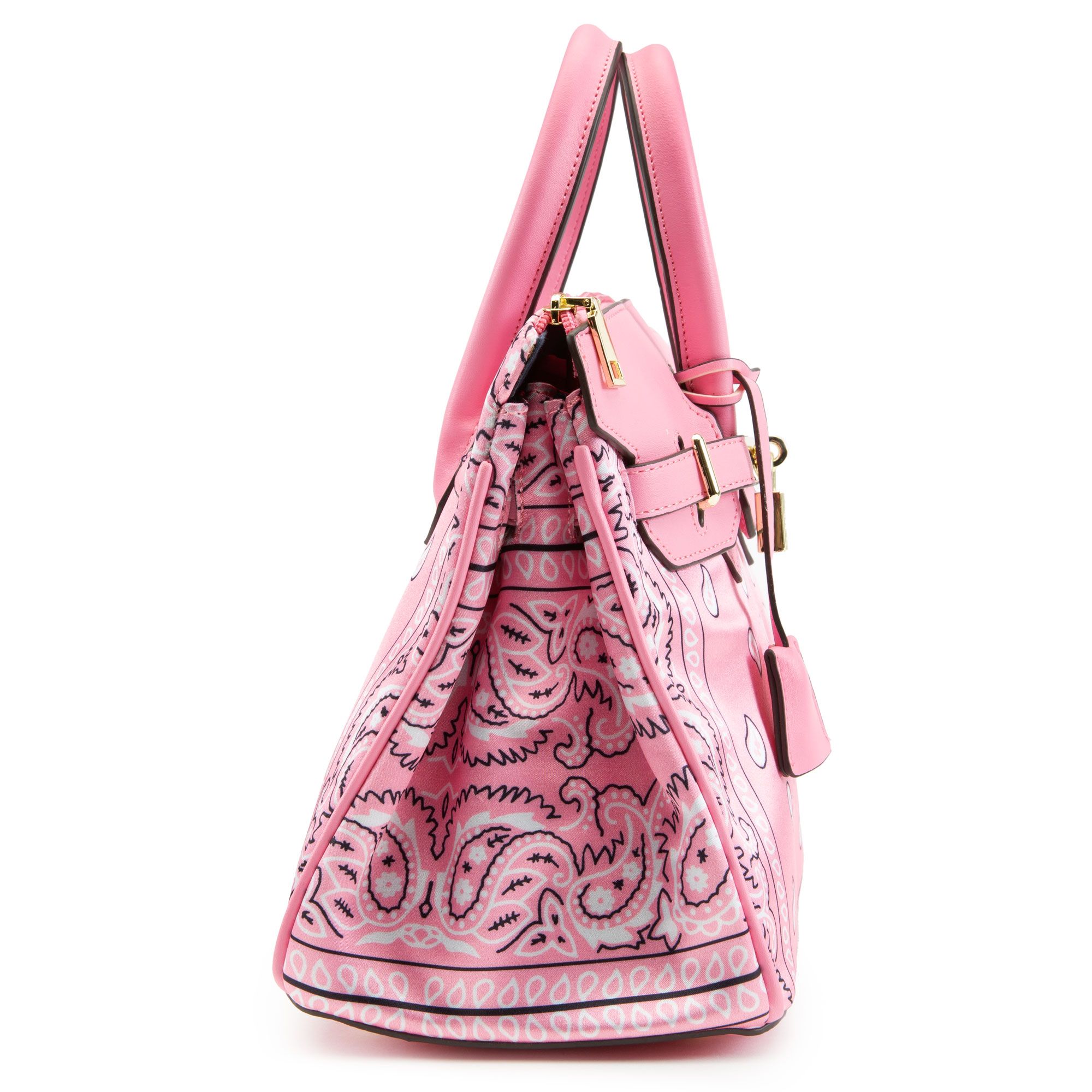 Bandana large bag in Pink